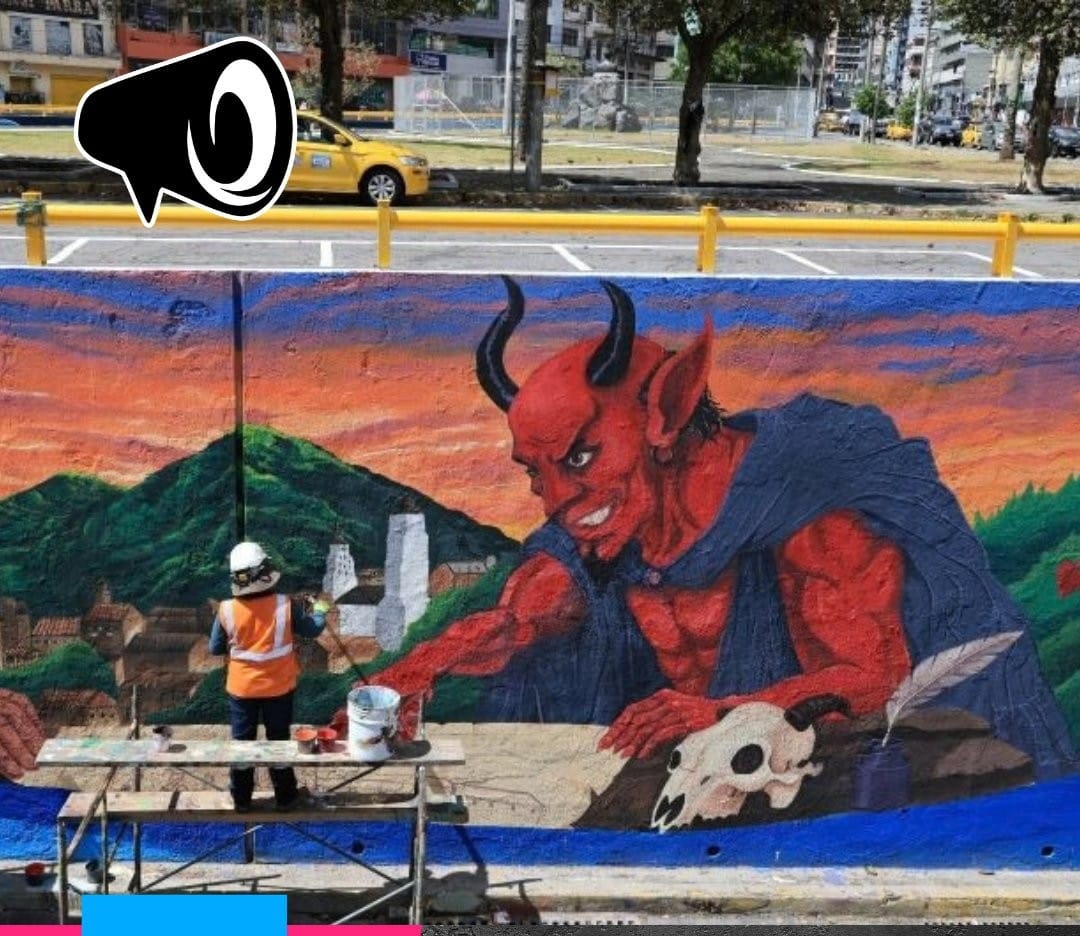 Leyendas se plasman en las paredes de Quito