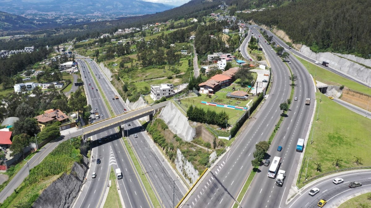 La Ruta Viva aplica un contraflujo por trabajos viales