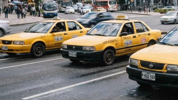 Taxistas reclaman por acuerdo del gremio con plataforma Uber