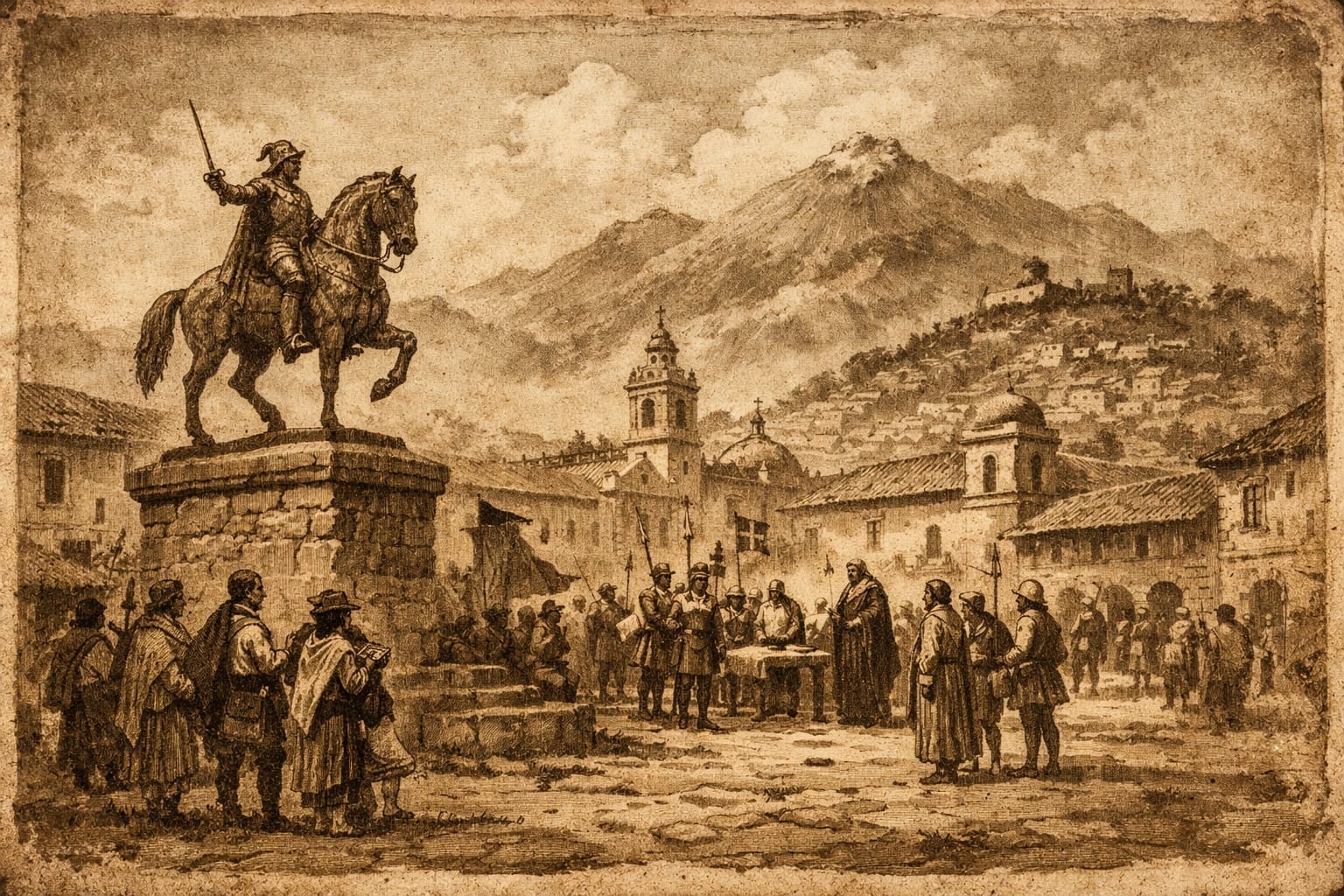 PLAZA BENALCAZAR, ¿RAÍZ DE QUITO?