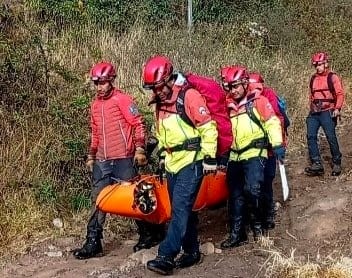 17 personas rescatadas en la zona de El Teleférico