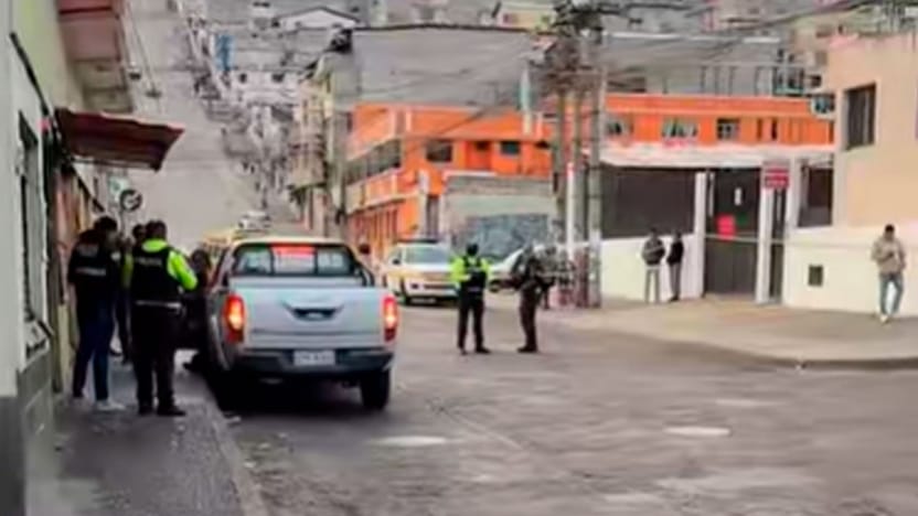 Un fallecido por ataque armado en el sur de Quito